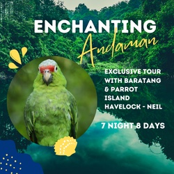 Enchanting Andaman Inc Parrot Island