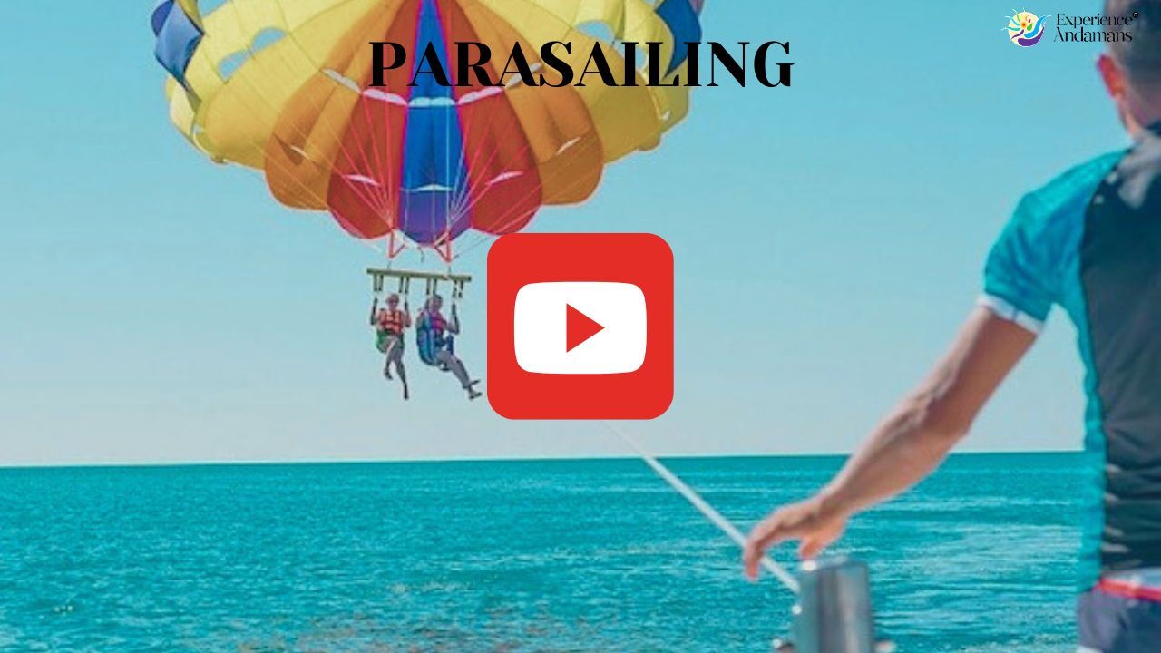 Parasailing at Elephant Beach Havelock Island