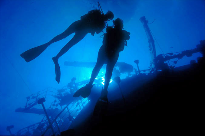 Ship Wreck Diving in Andaman